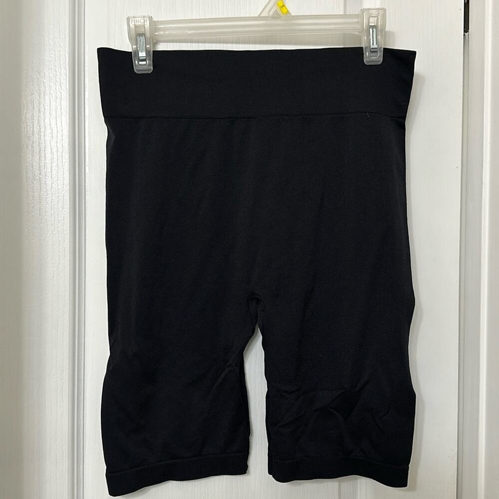 One step up black stretch shorts size  1x/2x
